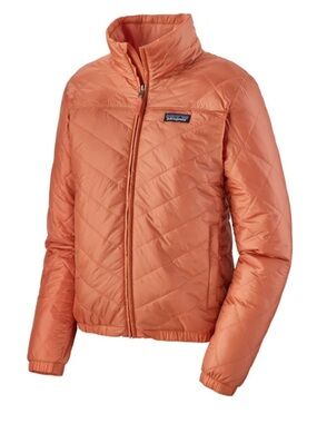 Patagonia Lightweight Radalie Bomber Jacket Coral Sz S Very Good Condition
